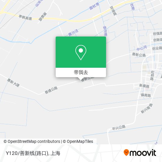 Y120/善新线(路口)地图