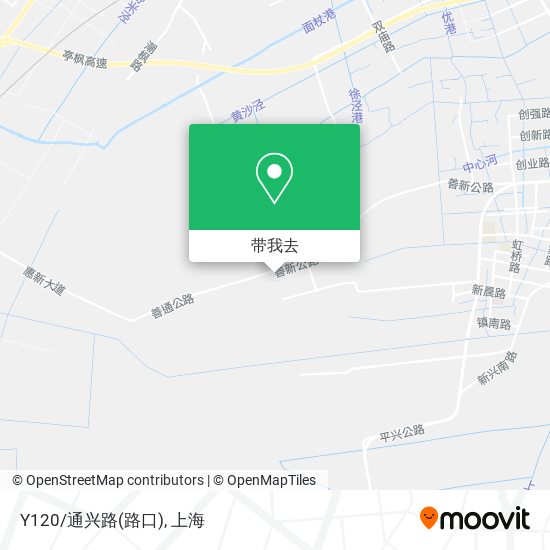 Y120/通兴路(路口)地图
