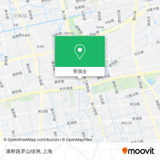 康桥路罗山绿洲地图