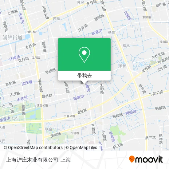 上海沪庄木业有限公司地图