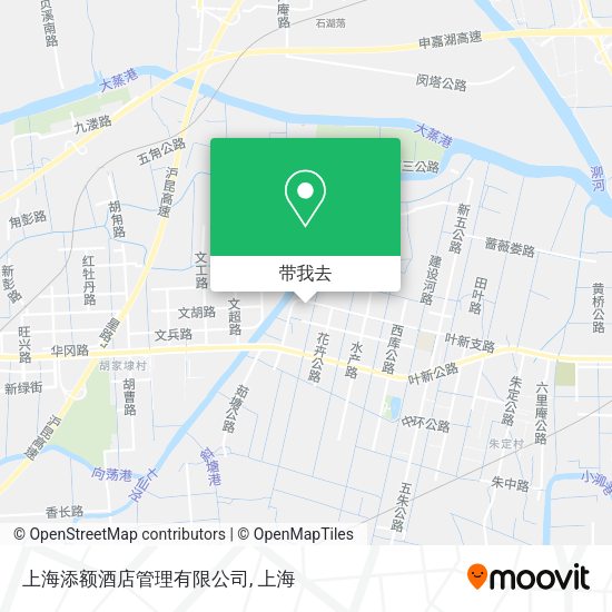 上海添额酒店管理有限公司地图