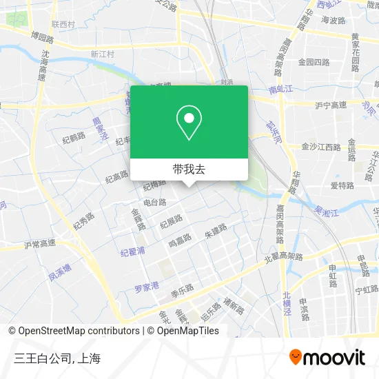 三王白公司地图