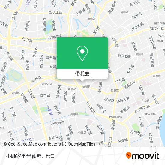 小顾家电维修部地图