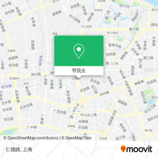 仁德路地图