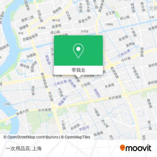 一次用品店地图