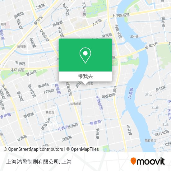 上海鸿盈制刷有限公司地图
