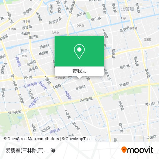 爱婴室(三林路店)地图