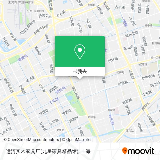 运河实木家具厂(九星家具精品馆)地图