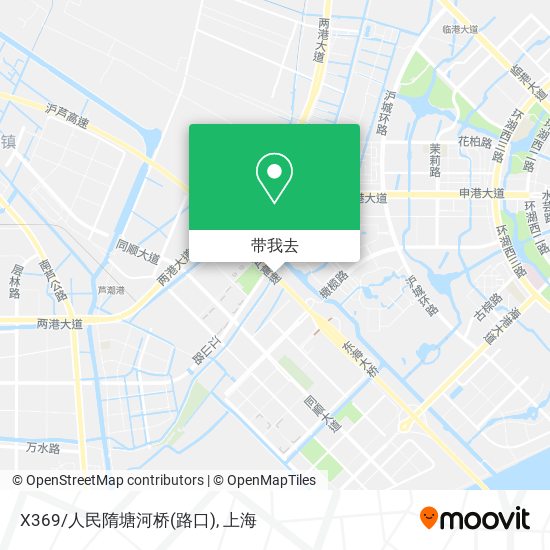 X369/人民隋塘河桥(路口)地图