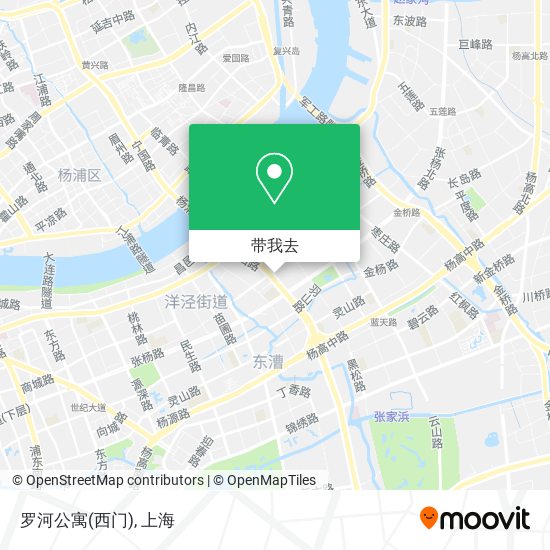 罗河公寓(西门)地图