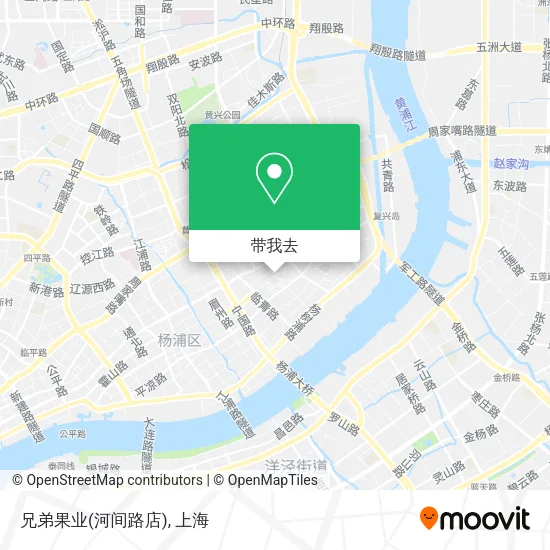 兄弟果业(河间路店)地图