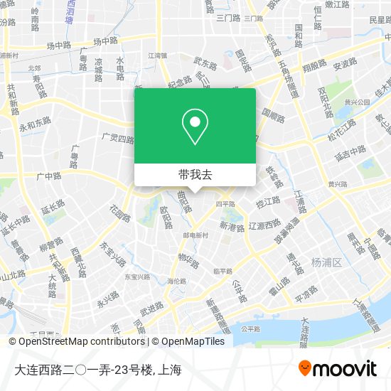 大连西路二〇一弄-23号楼地图