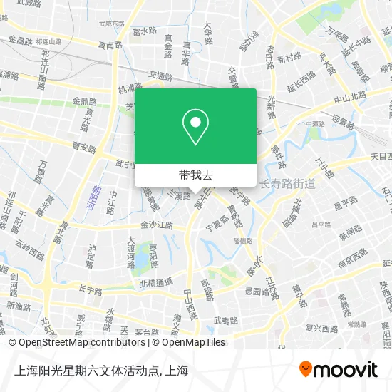 上海阳光星期六文体活动点地图