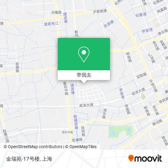 金瑞苑-17号楼地图