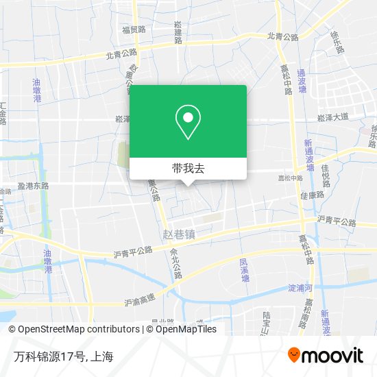 万科锦源17号地图
