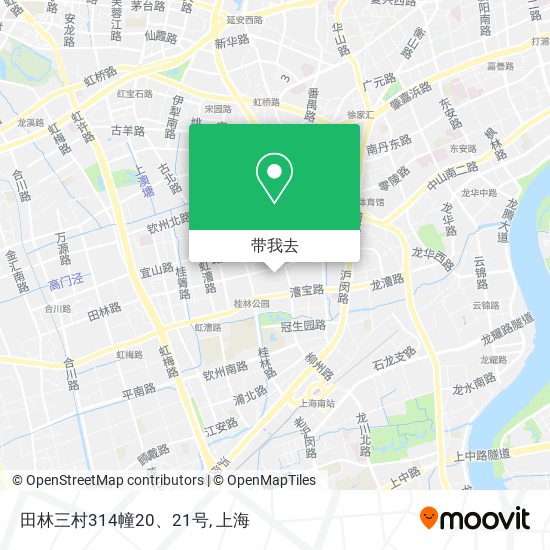 田林三村314幢20、21号地图