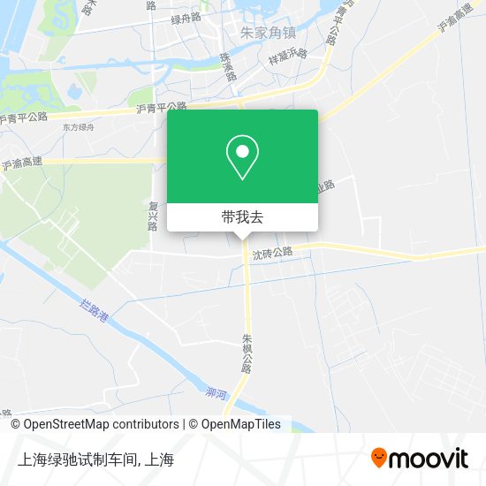 上海绿驰试制车间地图