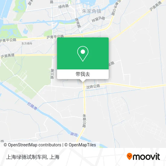 上海绿驰试制车间地图