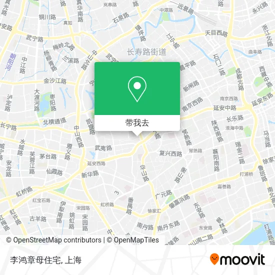李鸿章母住宅地图