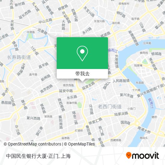 中国民生银行大厦-正门地图