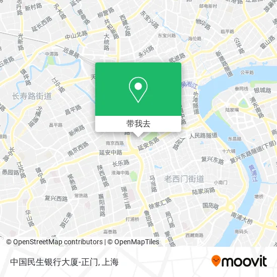 中国民生银行大厦-正门地图