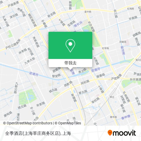 全季酒店(上海莘庄商务区店)地图