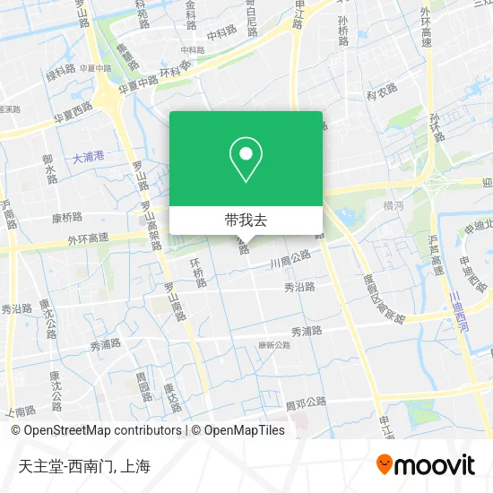 天主堂-西南门地图