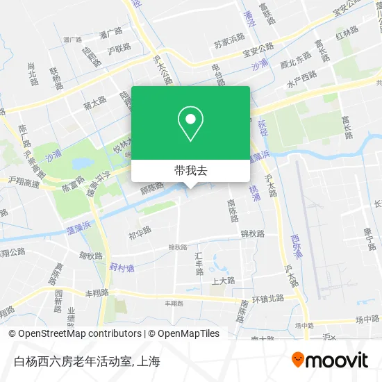 白杨西六房老年活动室地图