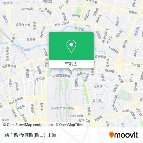 绥宁路/复新路(路口)地图