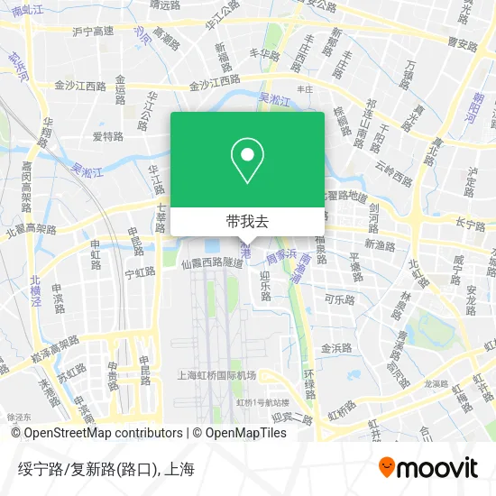绥宁路/复新路(路口)地图