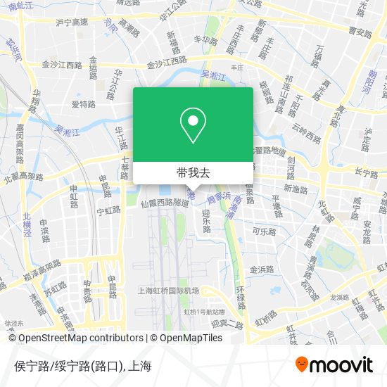 侯宁路/绥宁路(路口)地图