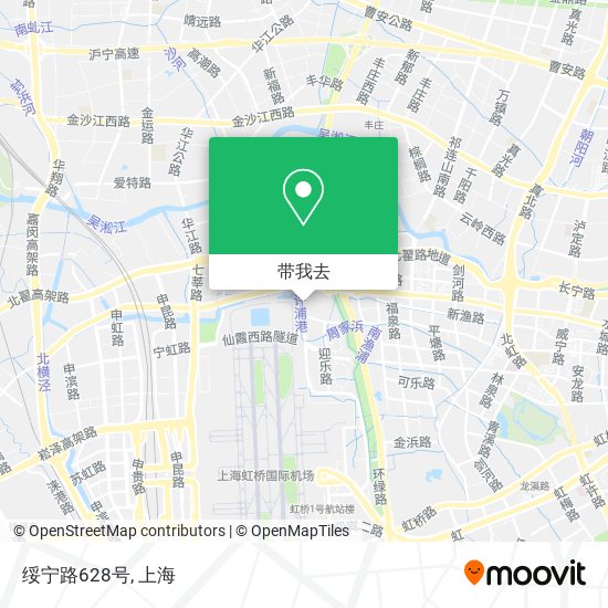 绥宁路628号地图