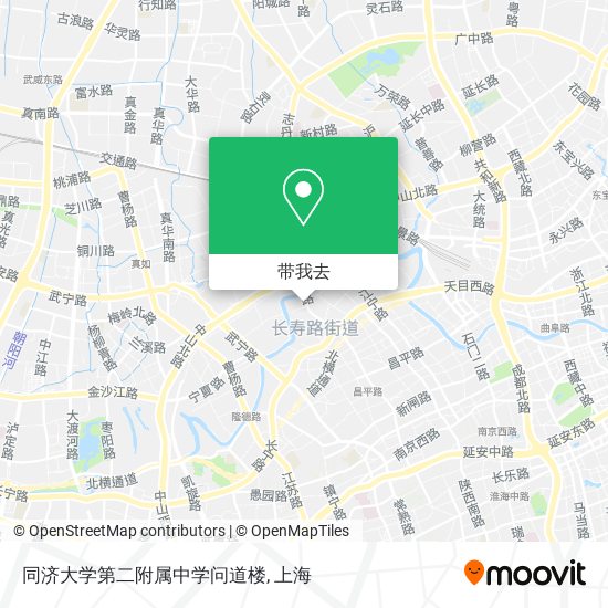 同济大学第二附属中学问道楼地图