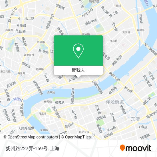 扬州路227弄-159号地图