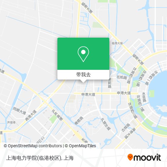 上海电力学院(临港校区)地图