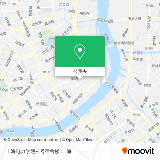 上海电力学院-4号宿舍楼地图