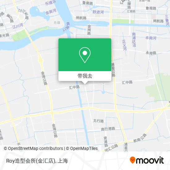 Roy造型会所(金汇店)地图