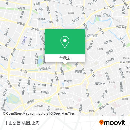 中山公园-桃园地图