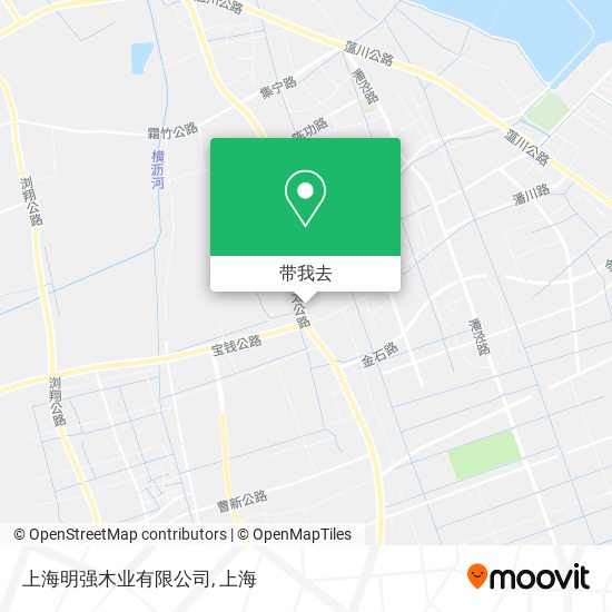 上海明强木业有限公司地图