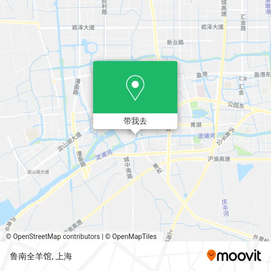 鲁南全羊馆地图