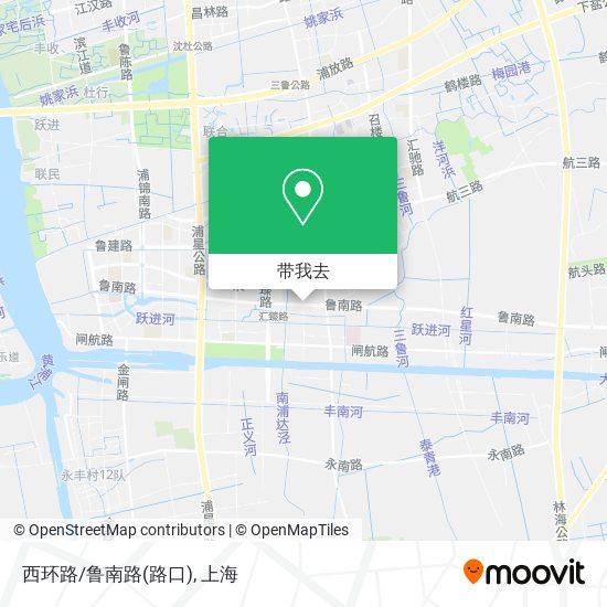 西环路/鲁南路(路口)地图