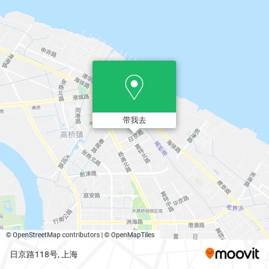 日京路118号地图
