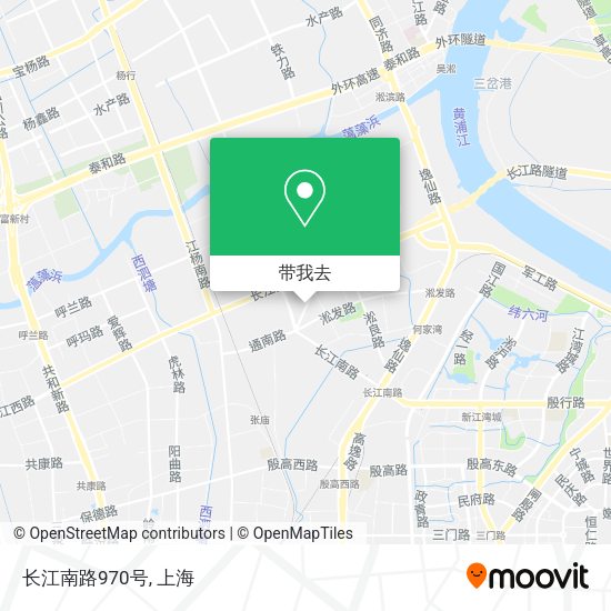 长江南路970号地图