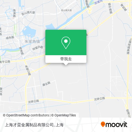 上海才蛮金属制品有限公司地图