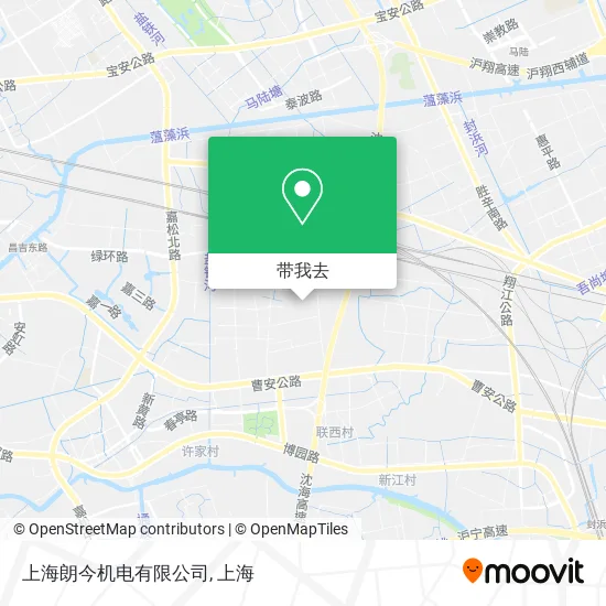 上海朗今机电有限公司地图