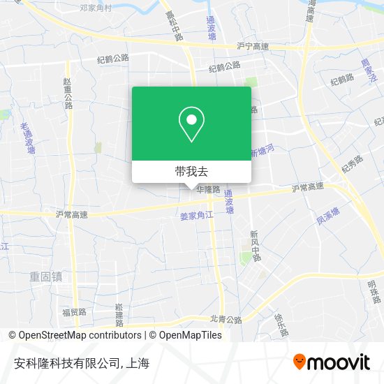 安科隆科技有限公司地图