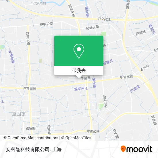 安科隆科技有限公司地图