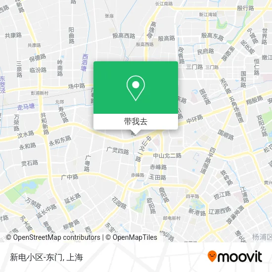 新电小区-东门地图