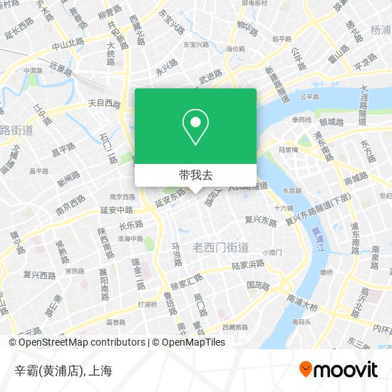 辛霸(黄浦店)地图