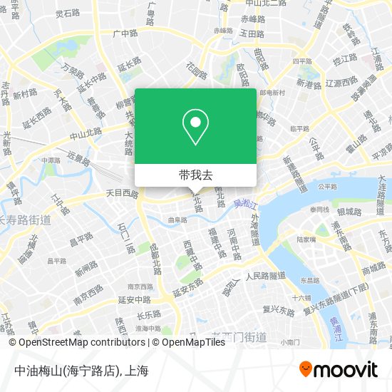 中油梅山(海宁路店)地图